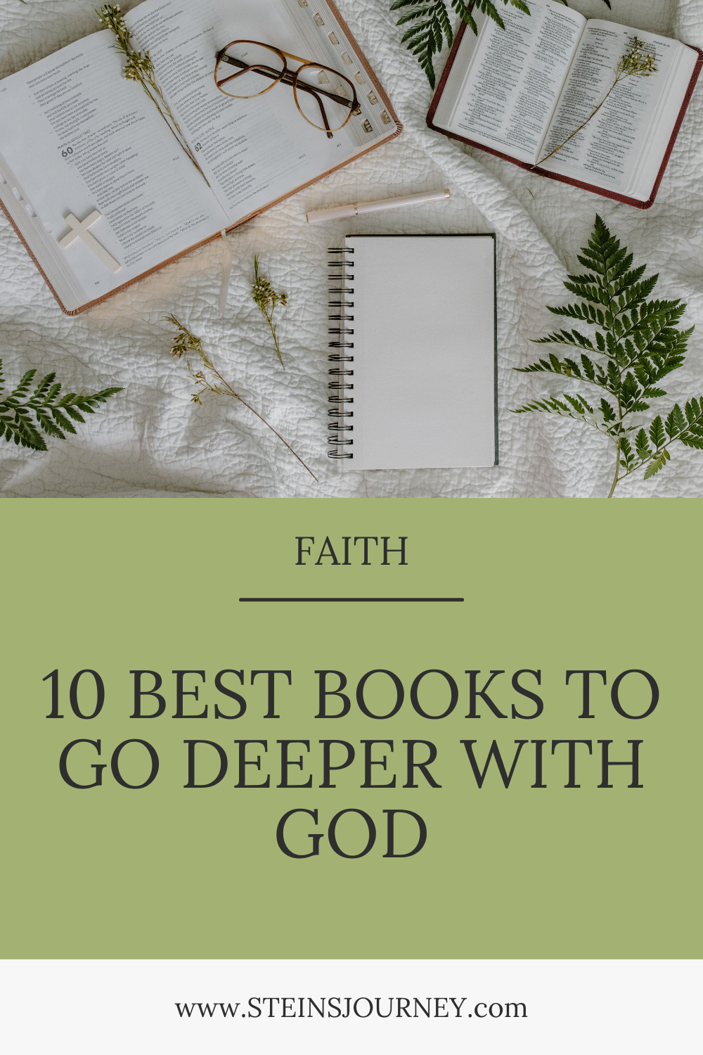 10 BEST BOOKS TO GO DEEPER WITH GOD